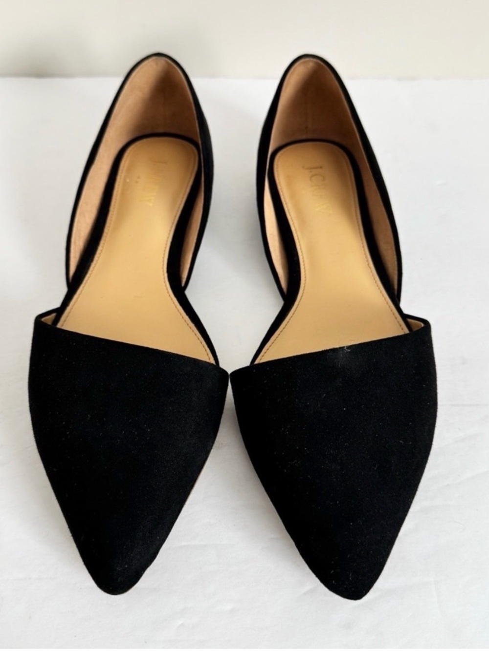J Crew Zoe Suede D’Orsay Flats - Picture 3 of 8
